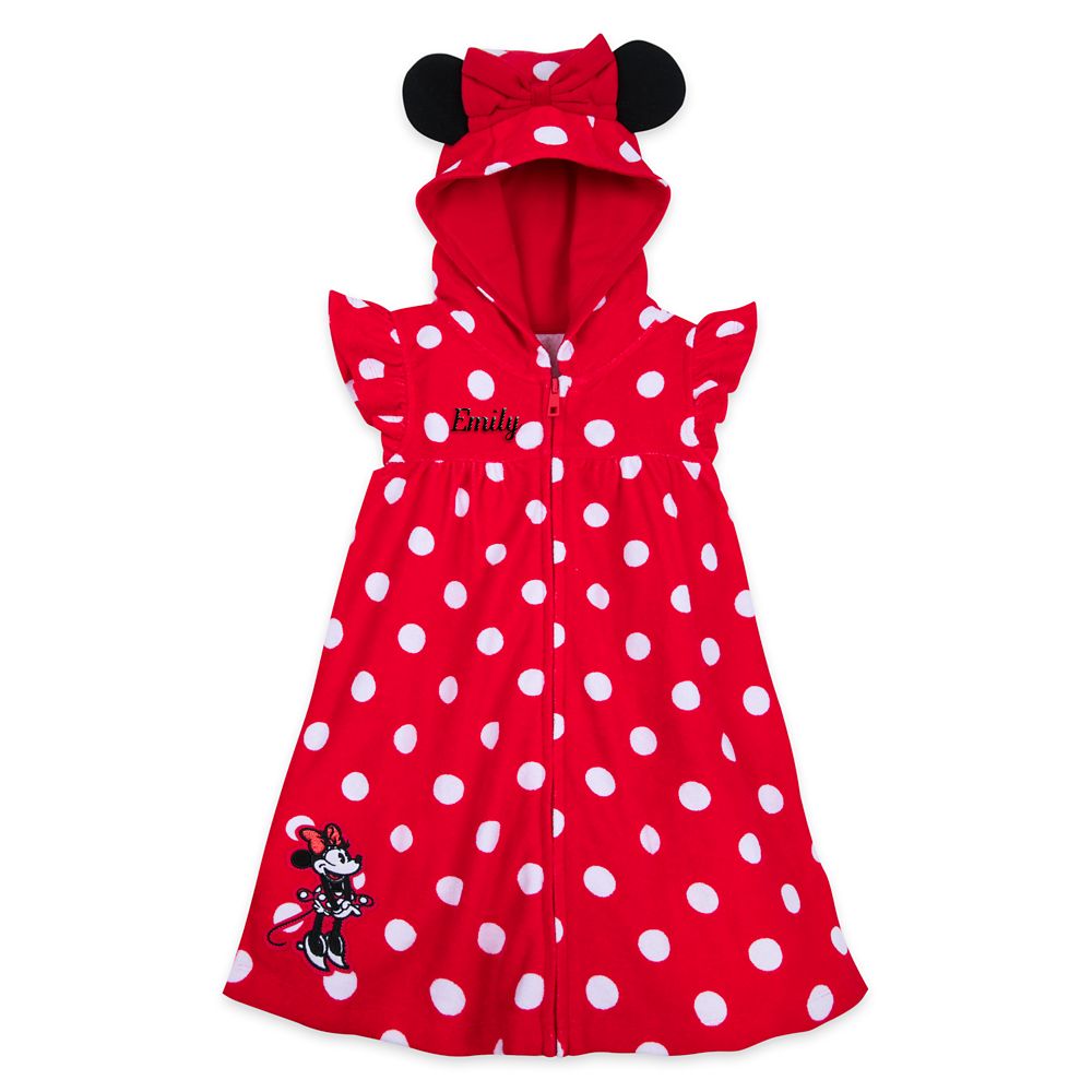 minnie mouse swim cover up