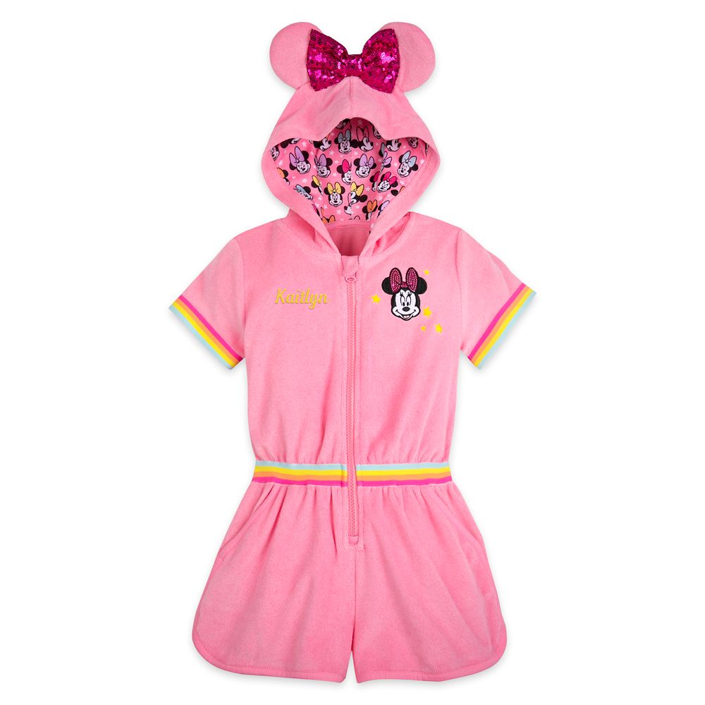 Minnie Mouse Pink Swim Cover-Up for Girls