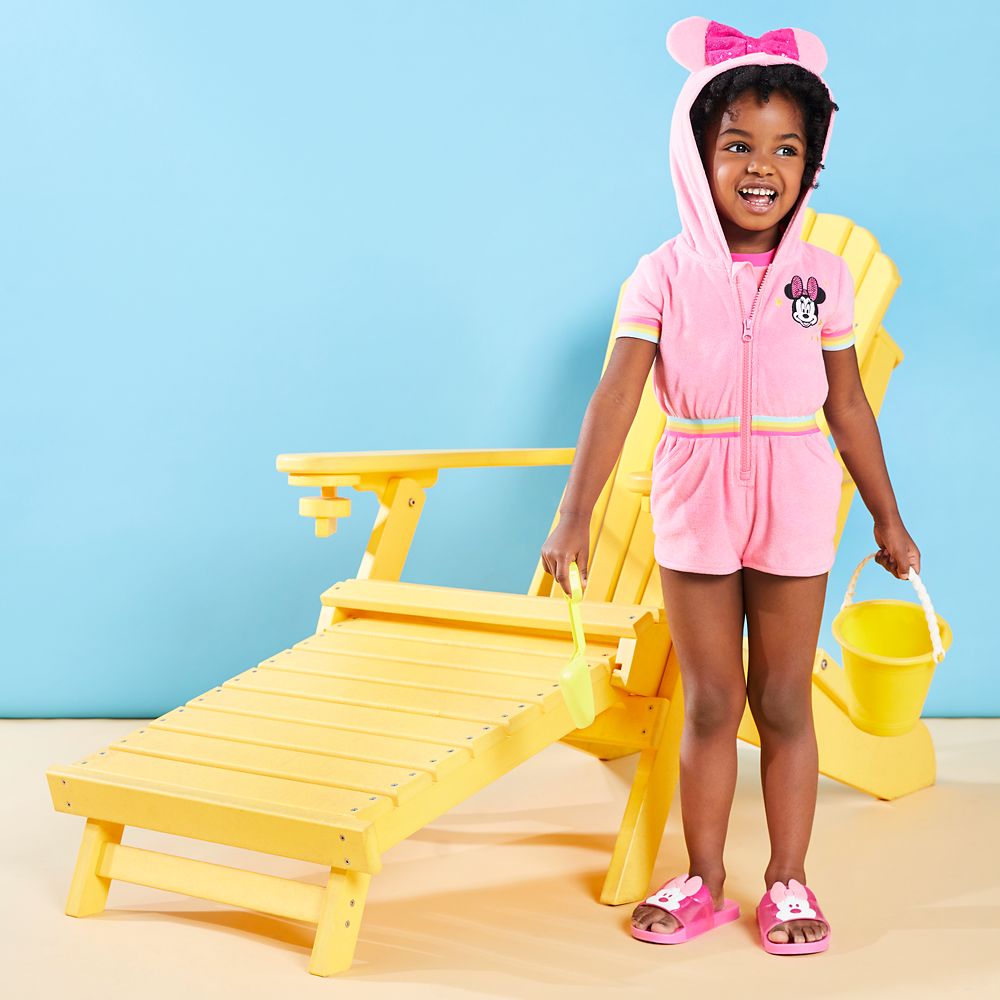 Minnie Mouse Pink Swim Cover-Up for Girls