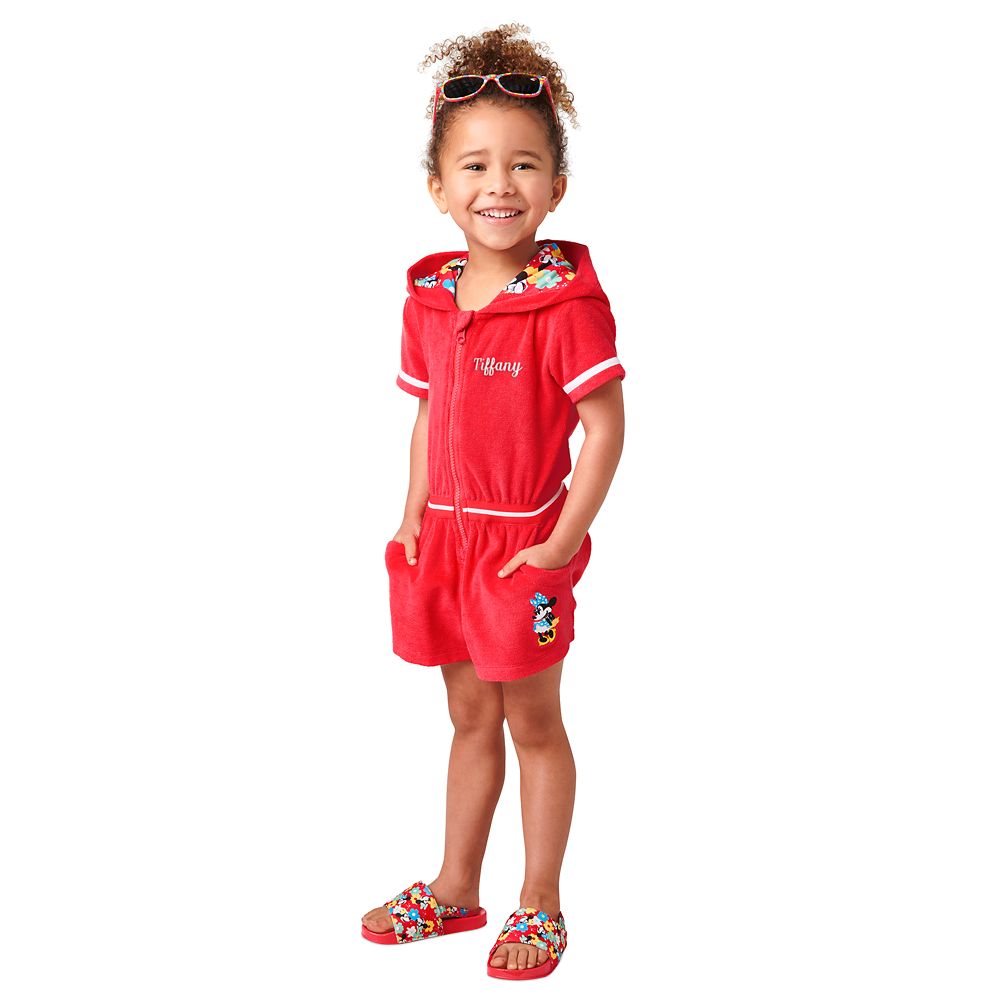 Minnie Mouse Red Cover-Up for Girls – Personalized