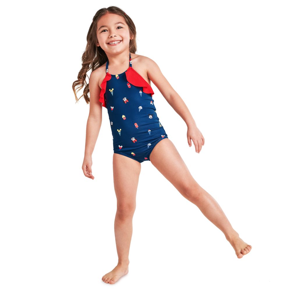 Mickey and Minnie Mouse Summer Fun Swimsuit for Girls