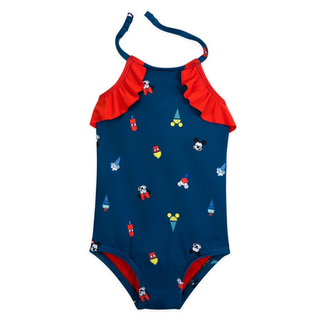 Mickey and Minnie Mouse Summer Fun Swimsuit for Girls