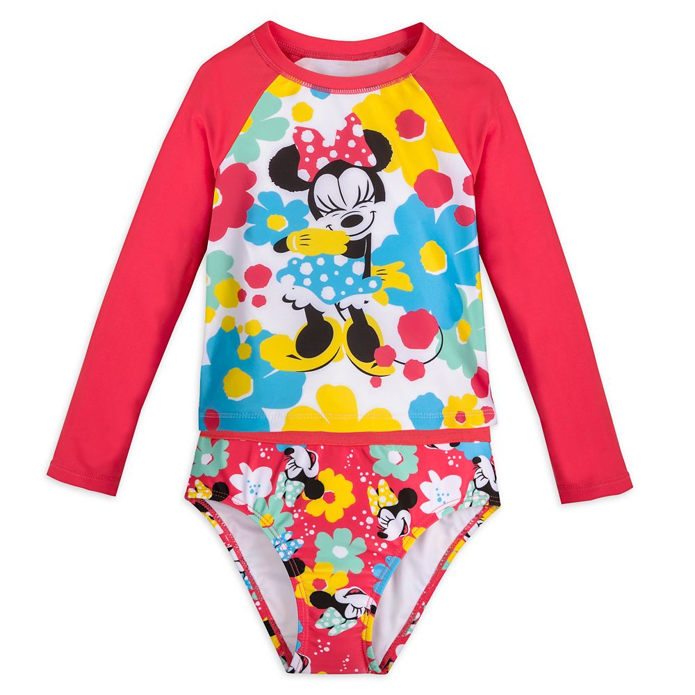 Minnie Mouse Deluxe Swimsuit Set for Girls