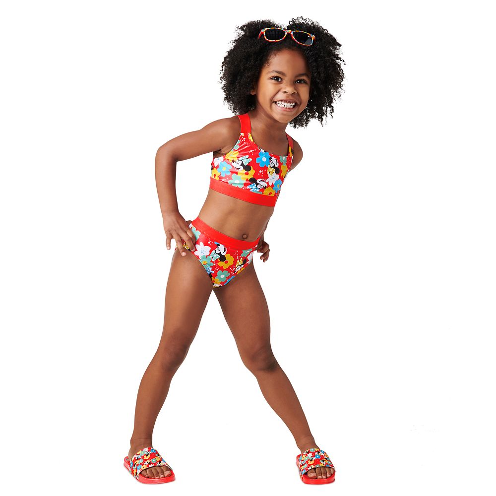 Minnie Mouse Deluxe Swimsuit Set for Girls