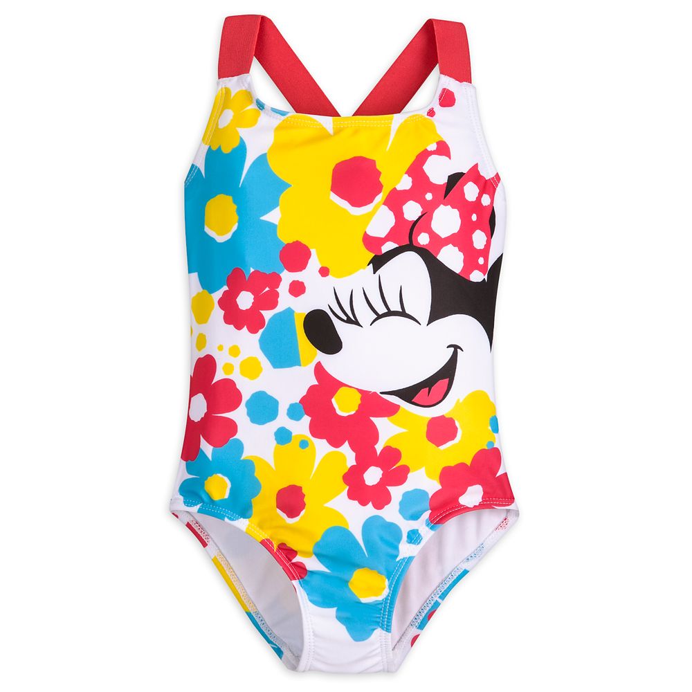 Minnie Mouse Red Swimsuit for Girls is available online