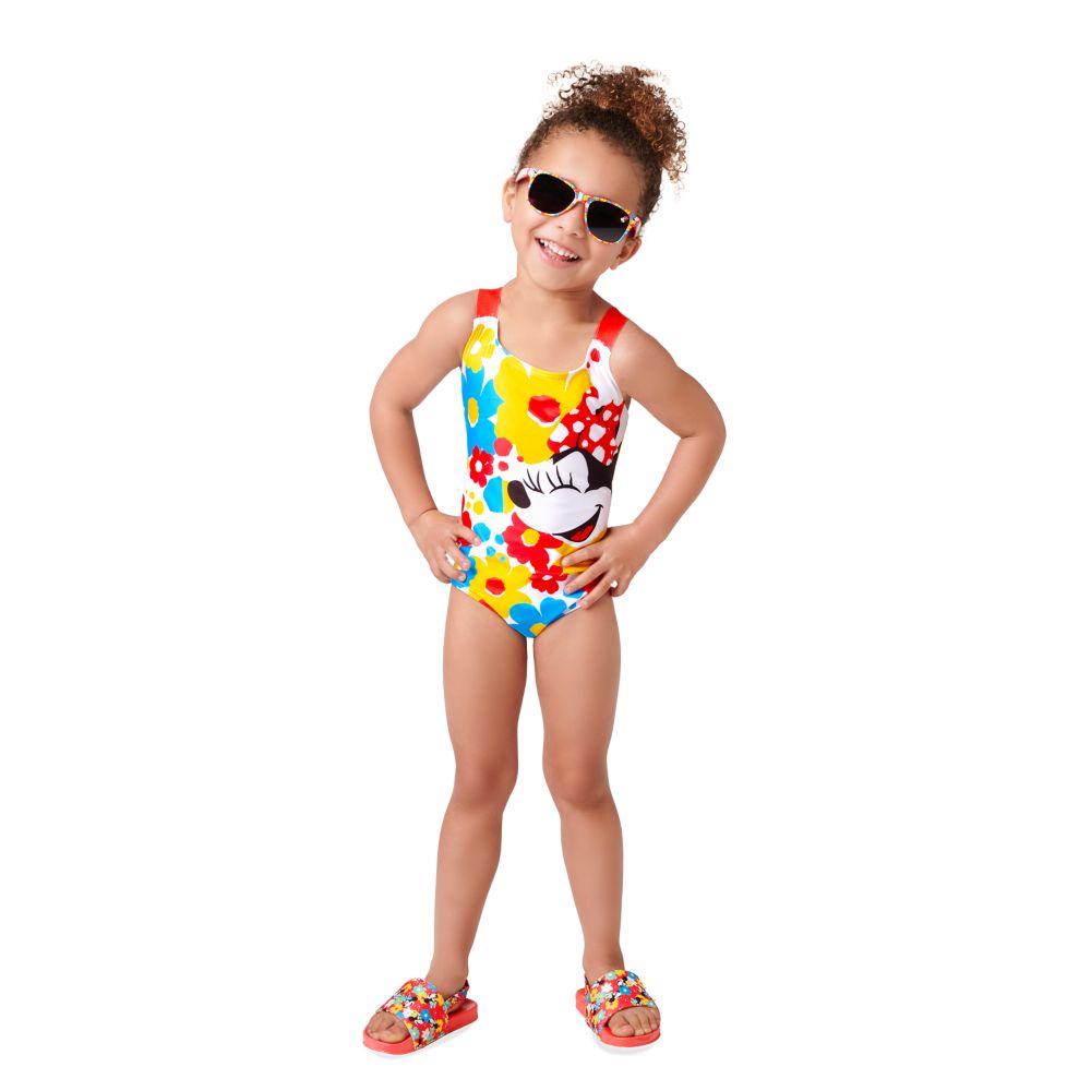 Minnie Mouse Red Swimsuit for Girls