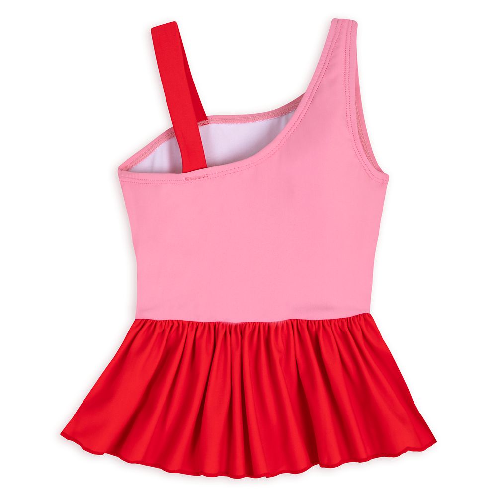Minnie Mouse Red Two-Piece Swimsuit for Girls
