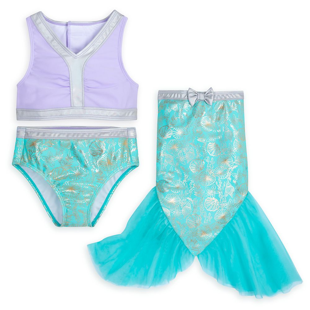 Ariel Adaptive Swim Set for Girls – The Little Mermaid – Buy It Today!