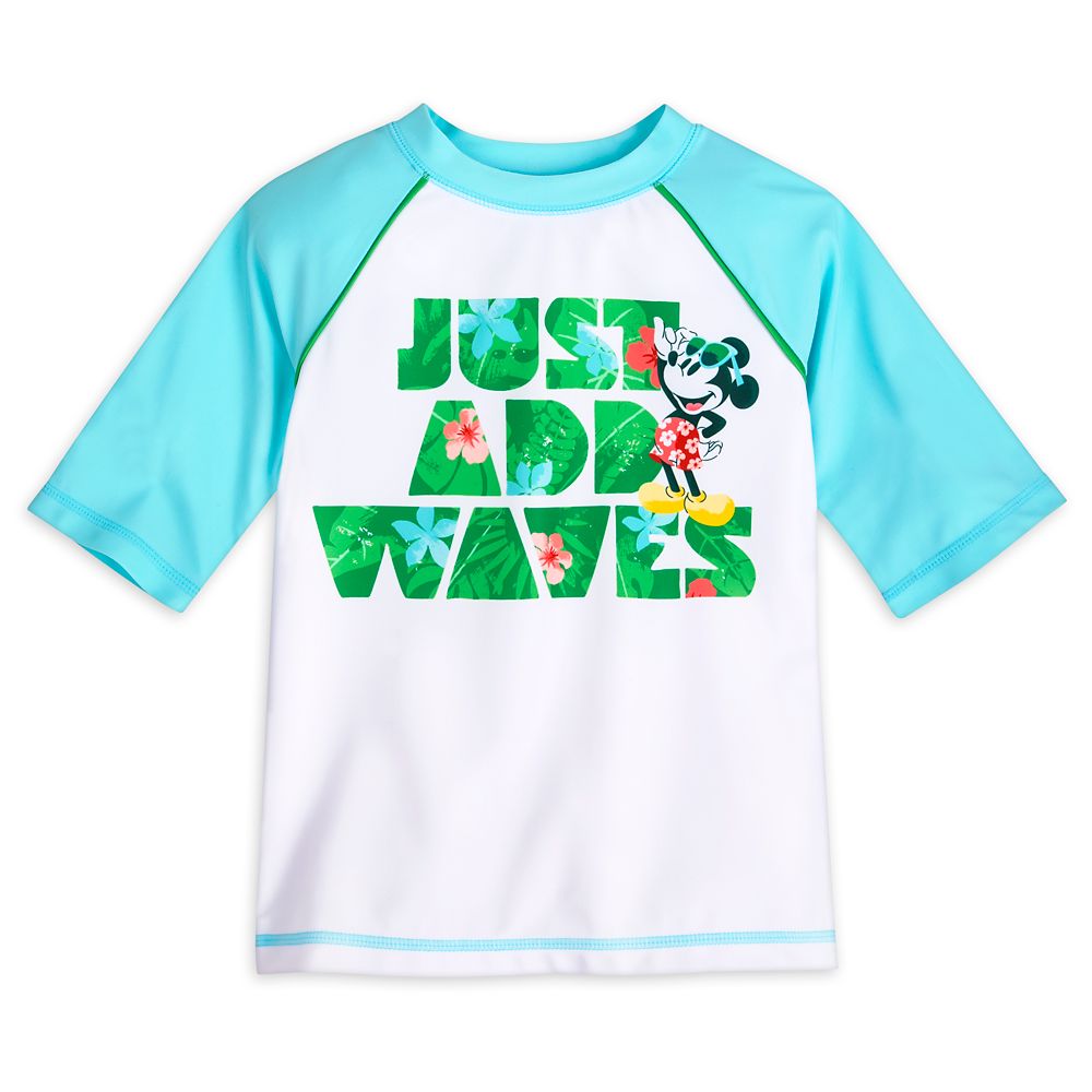 Mickey Mouse Tropical Rash Guard for Boys released today