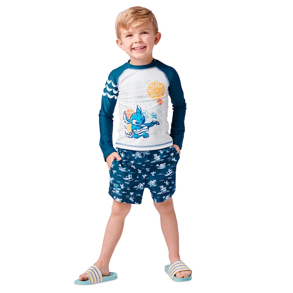 Stitch Swim Trunks for Kids