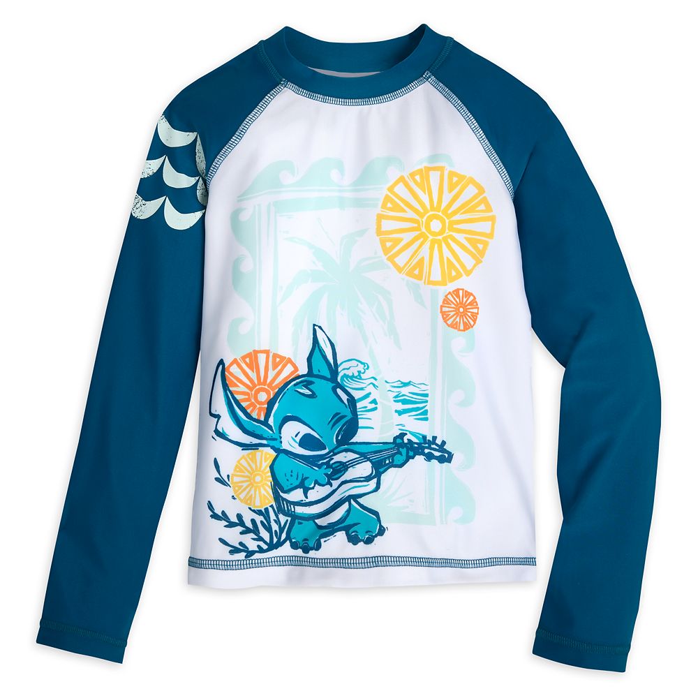 Stitch Rash Guard for Kids released today