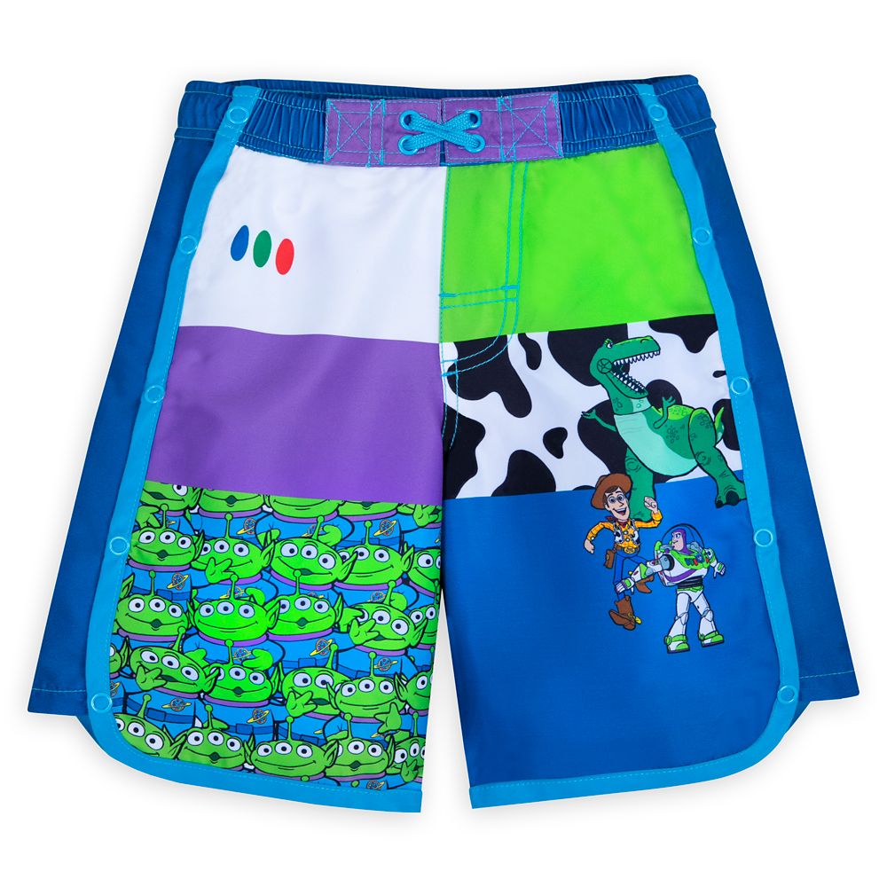 Toy Story Adaptive Swim Trunks for Kids