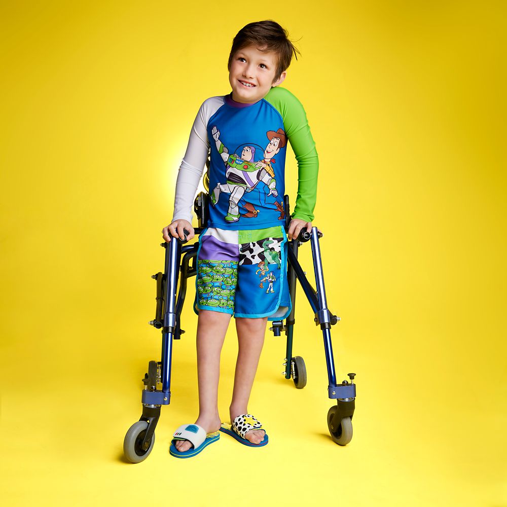 Toy Story Adaptive Swim Trunks for Kids