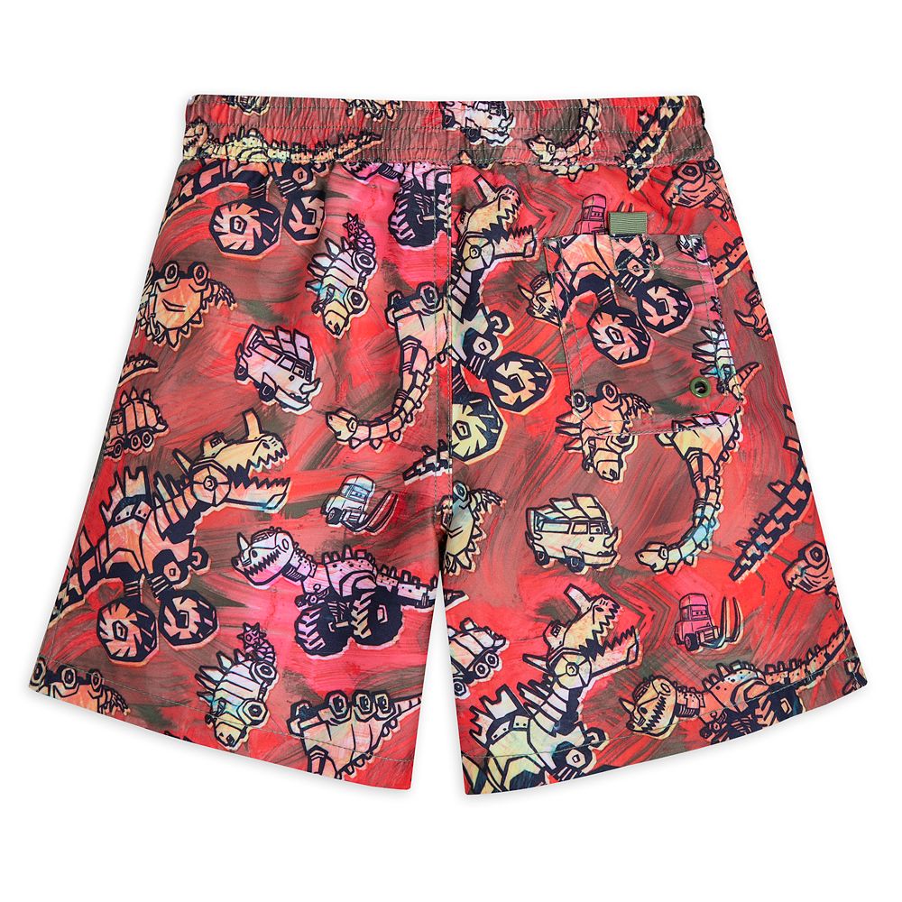 Cars on the Road Swim Trunks for Kids