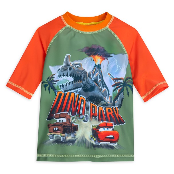 Cars on the Road Rash Guard for Kids