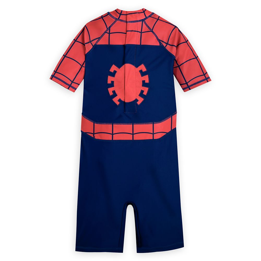 Spider-Man Adaptive Rash Guard Swimsuit for Boys