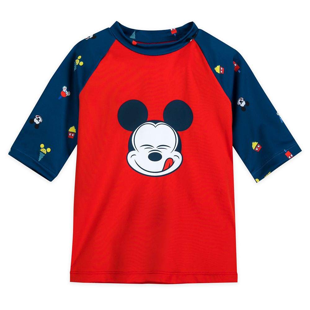 Mickey Mouse Summer Fun Rash Guard for Boys