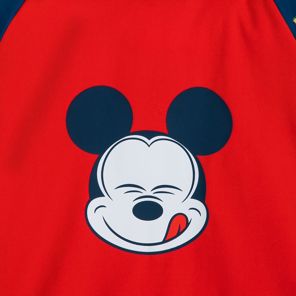 Mickey Mouse Summer Fun Rash Guard for Boys
