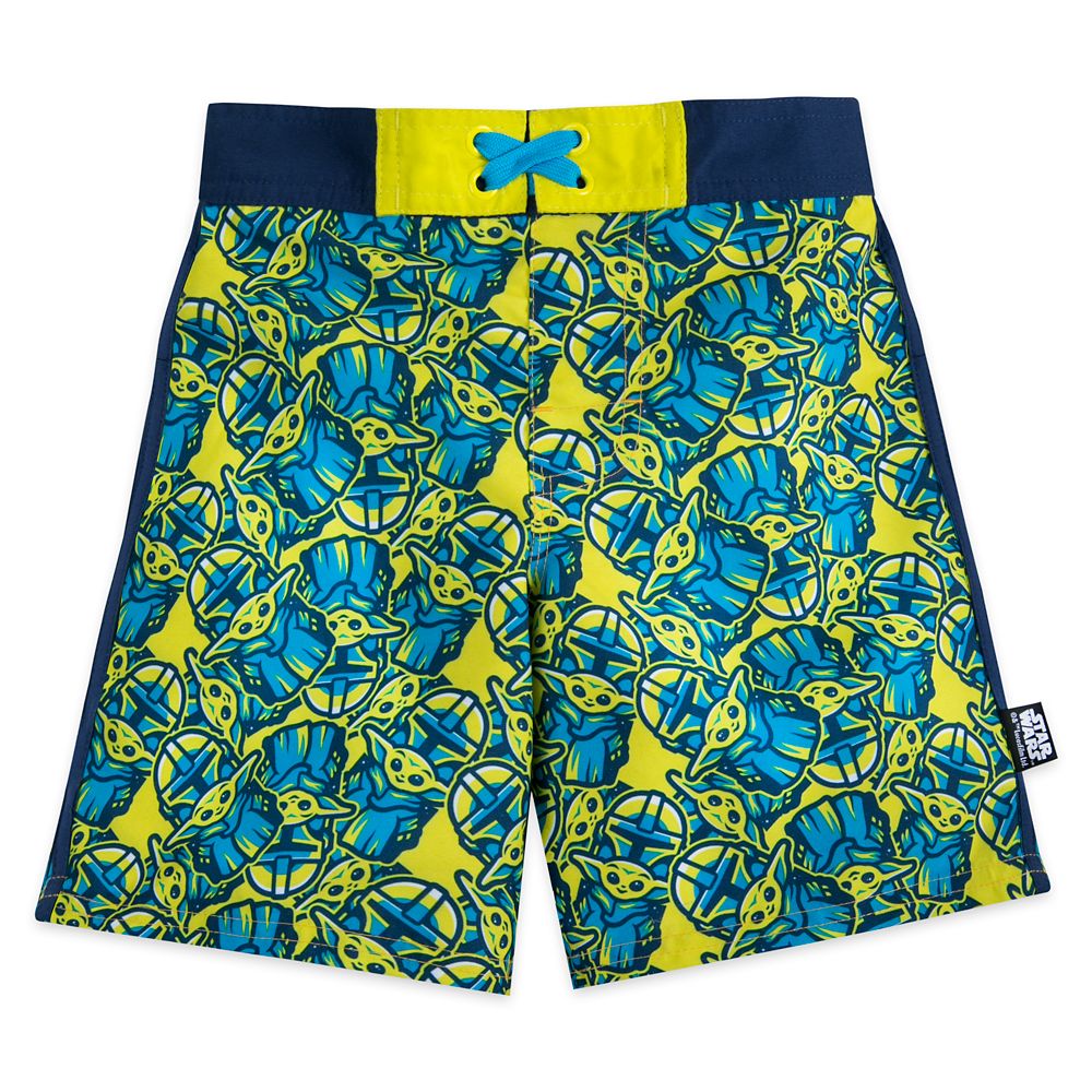 Star Wars: The Mandalorian Swim Trunks for Boys available online