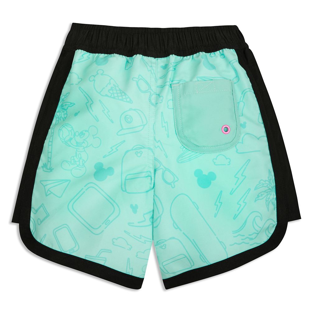 Mickey Mouse Adaptive Swim Trunks for Boys