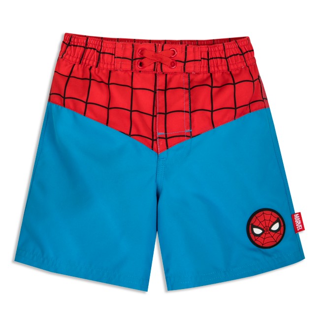 Spiderman Swim trunks Children Swimming shorts swim wear boys Red or Blue 