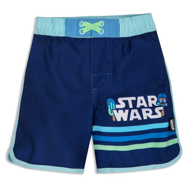 NEW Boys Disney Star Wars Board Shorts Swimming Trunks Ages 3 Through To 13 