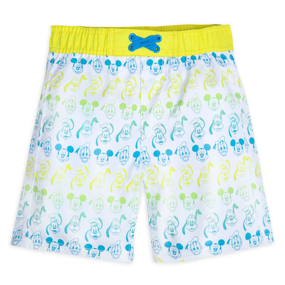 Mickey Mouse and Friends Swim Trunks for Kids available online for purchase
