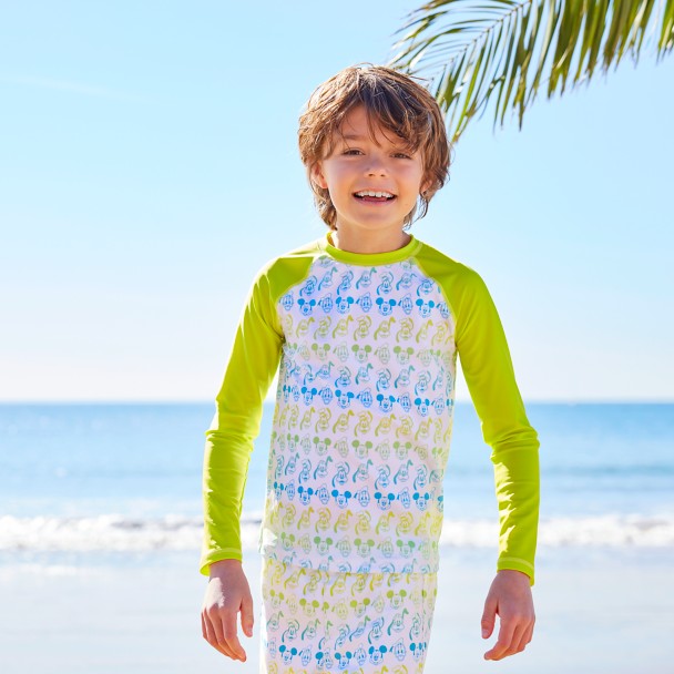 Mickey Mouse and Friends Rash Guard for Kids | shopDisney
