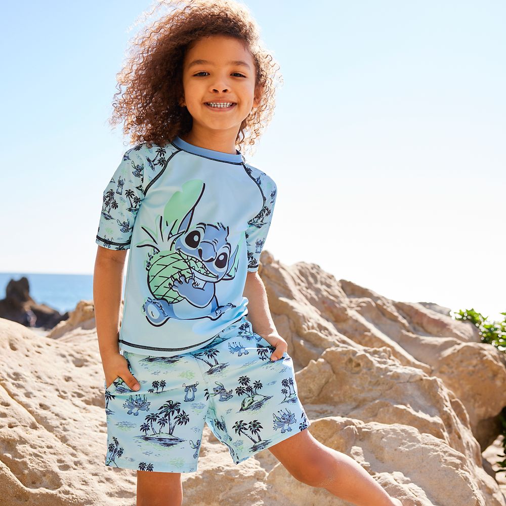 Stitch Swim Trunks for Kids