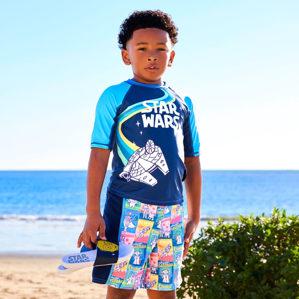 Millennium Falcon Rash Guard for Kids – Star Wars