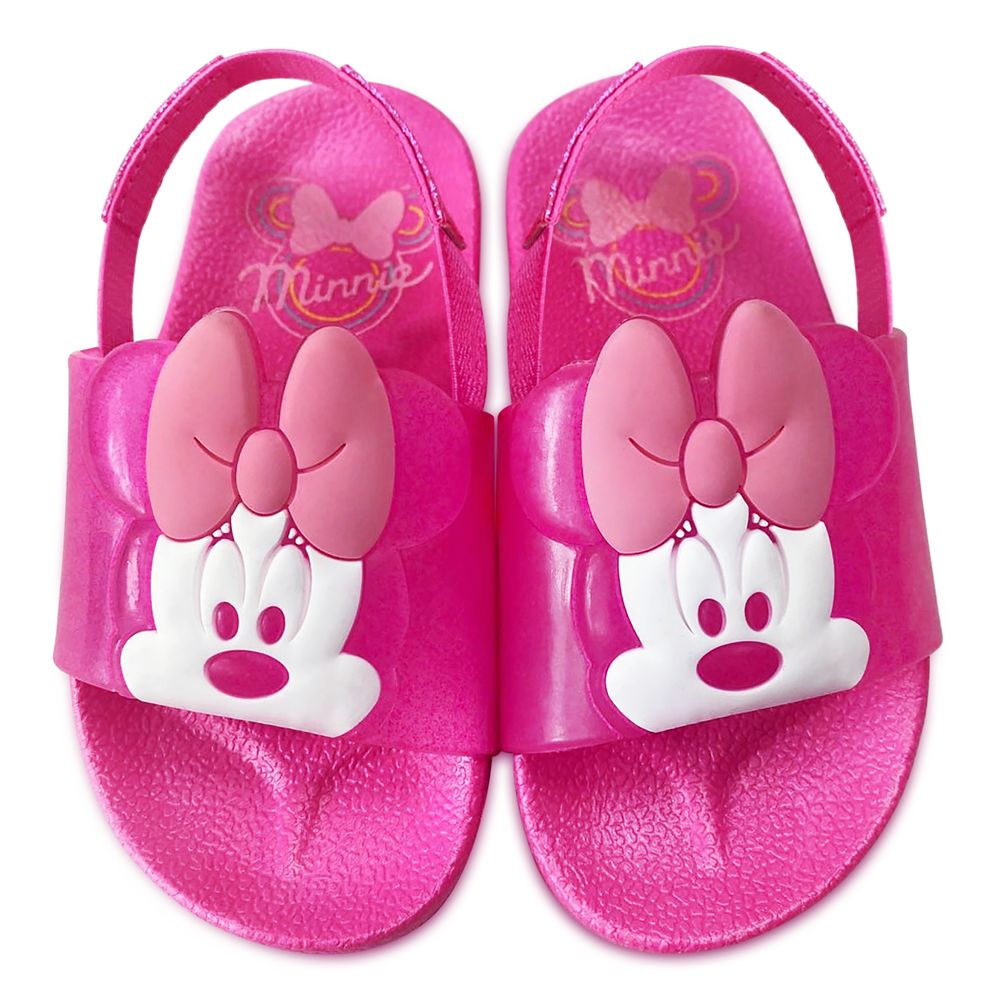 Minnie Mouse Slides for Girls | shopDisney
