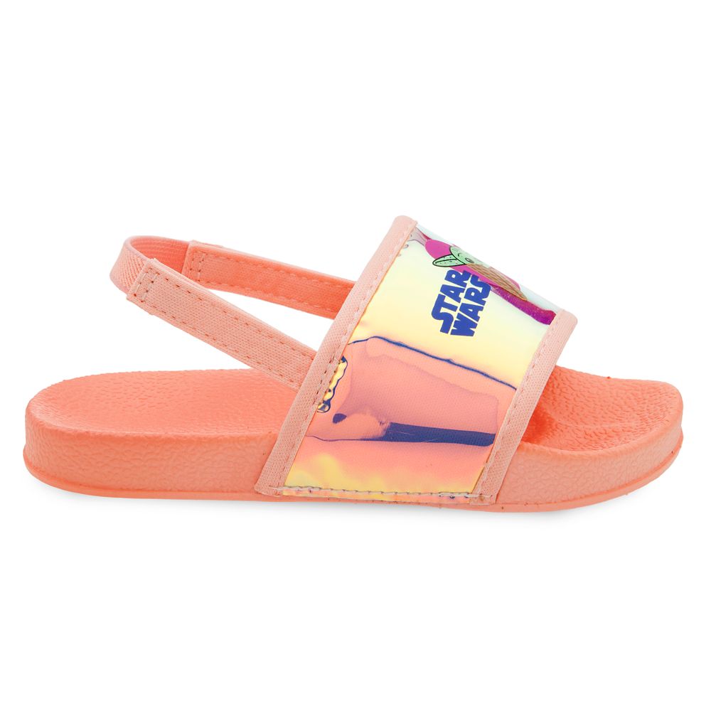 Grogu Slides for Kids – Star Wars: The Mandalorian – Pink