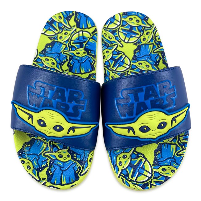Star Wars The Mandalorian Official slippers flipflops Baby Yoda Grogu 