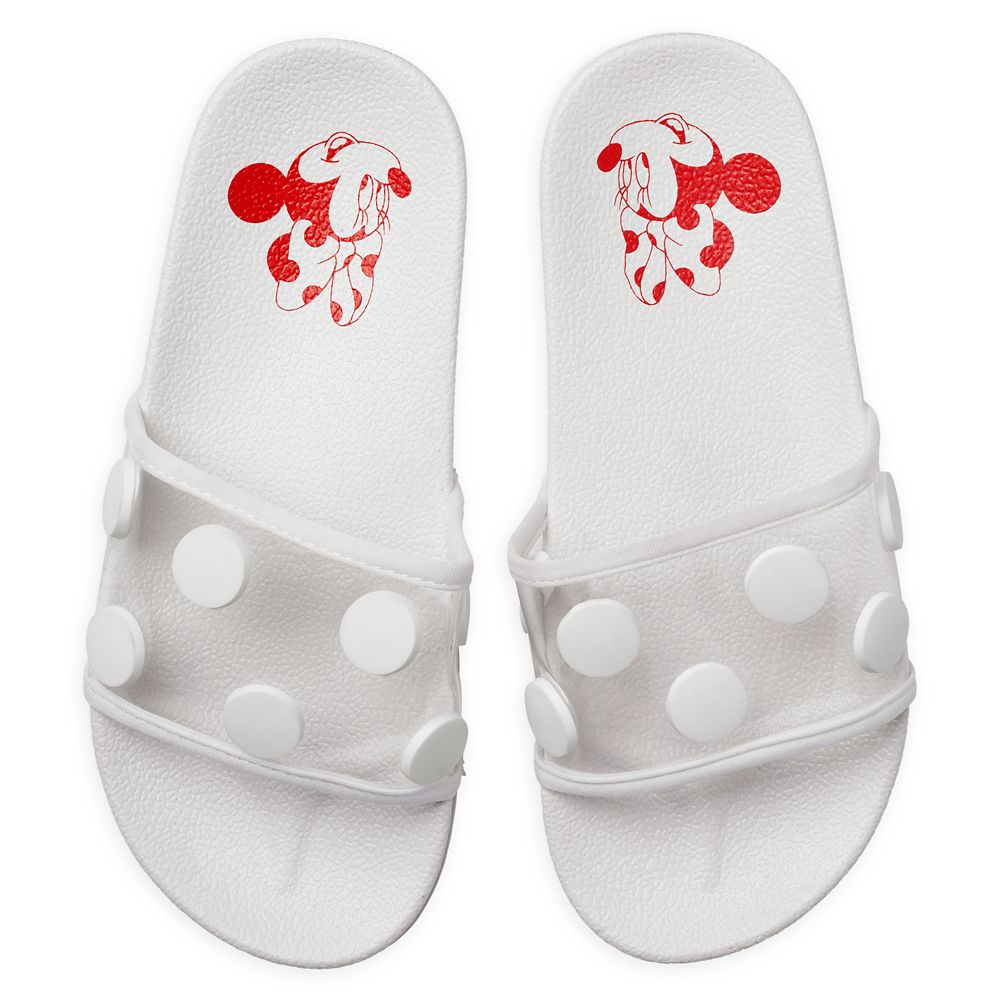 Minnie Mouse Slides for Kids – White is now available online