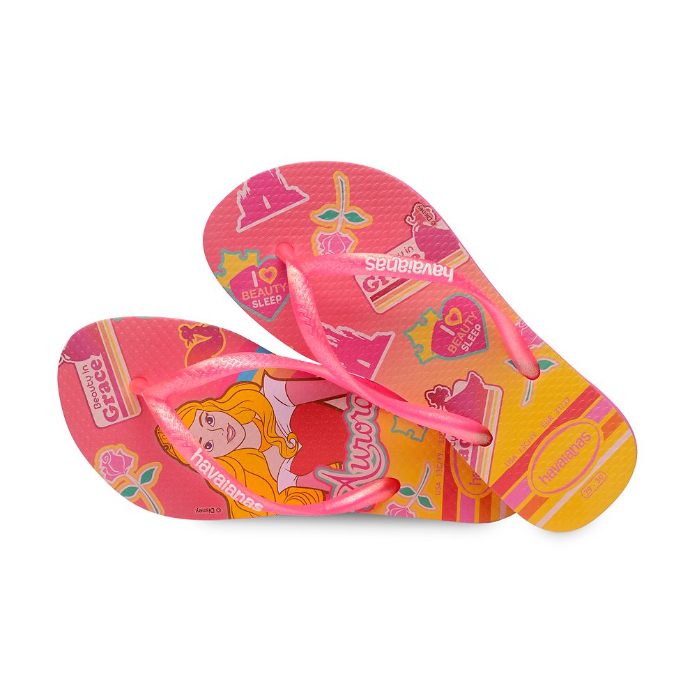 Aurora Flip Flops for Kids by Havaianas – Sleeping Beauty