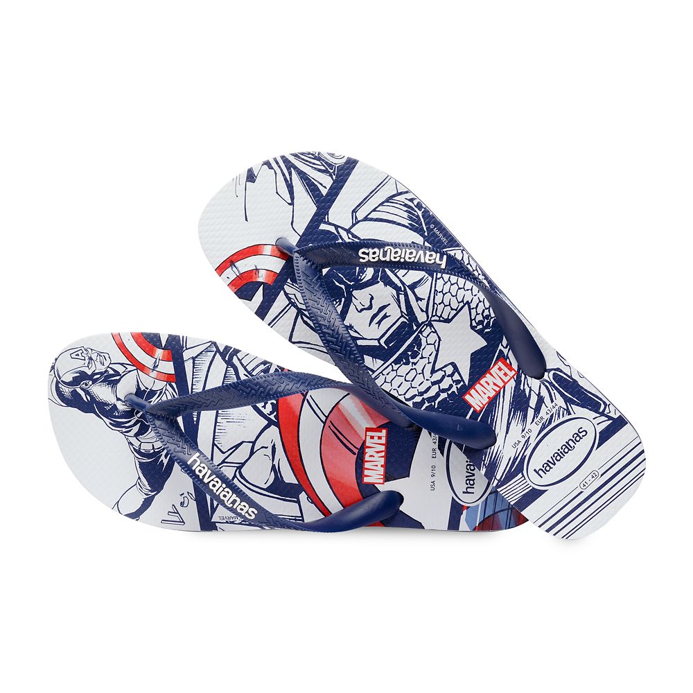 Captain America Flip Flops for Kids by Havaianas