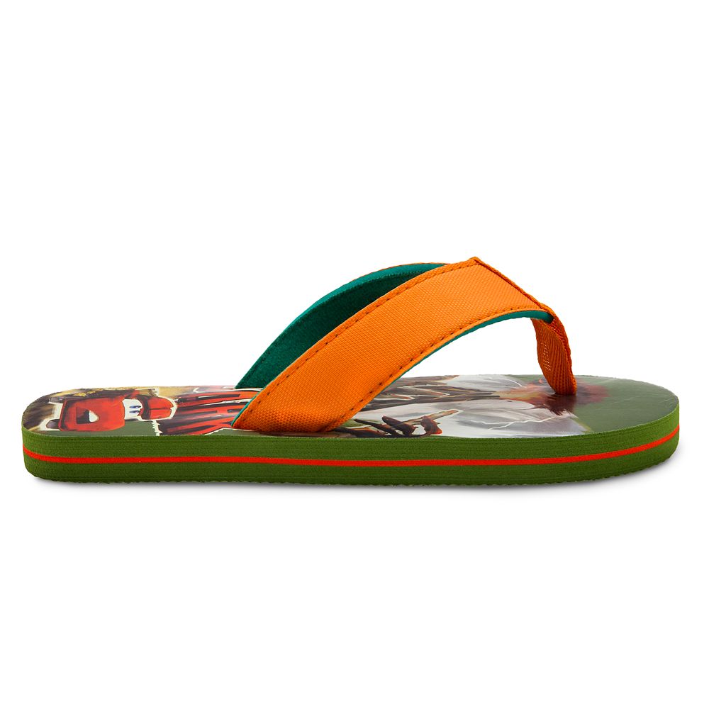 Lightning McQueen and Mater Flip Flops for Kids – Cars on the Road
