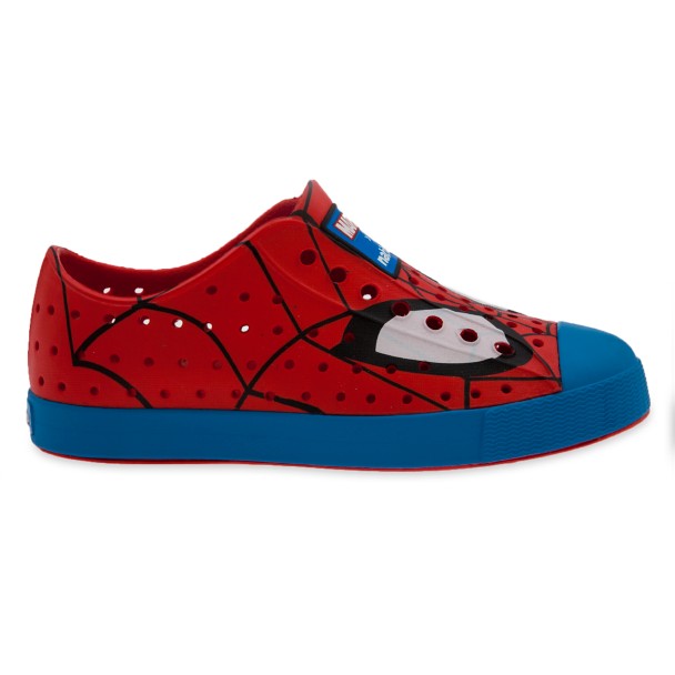 NWT Disney Store Spider-Man Swim Shoes Water Shoes Pool Bathing Sz 8T 1Youth 