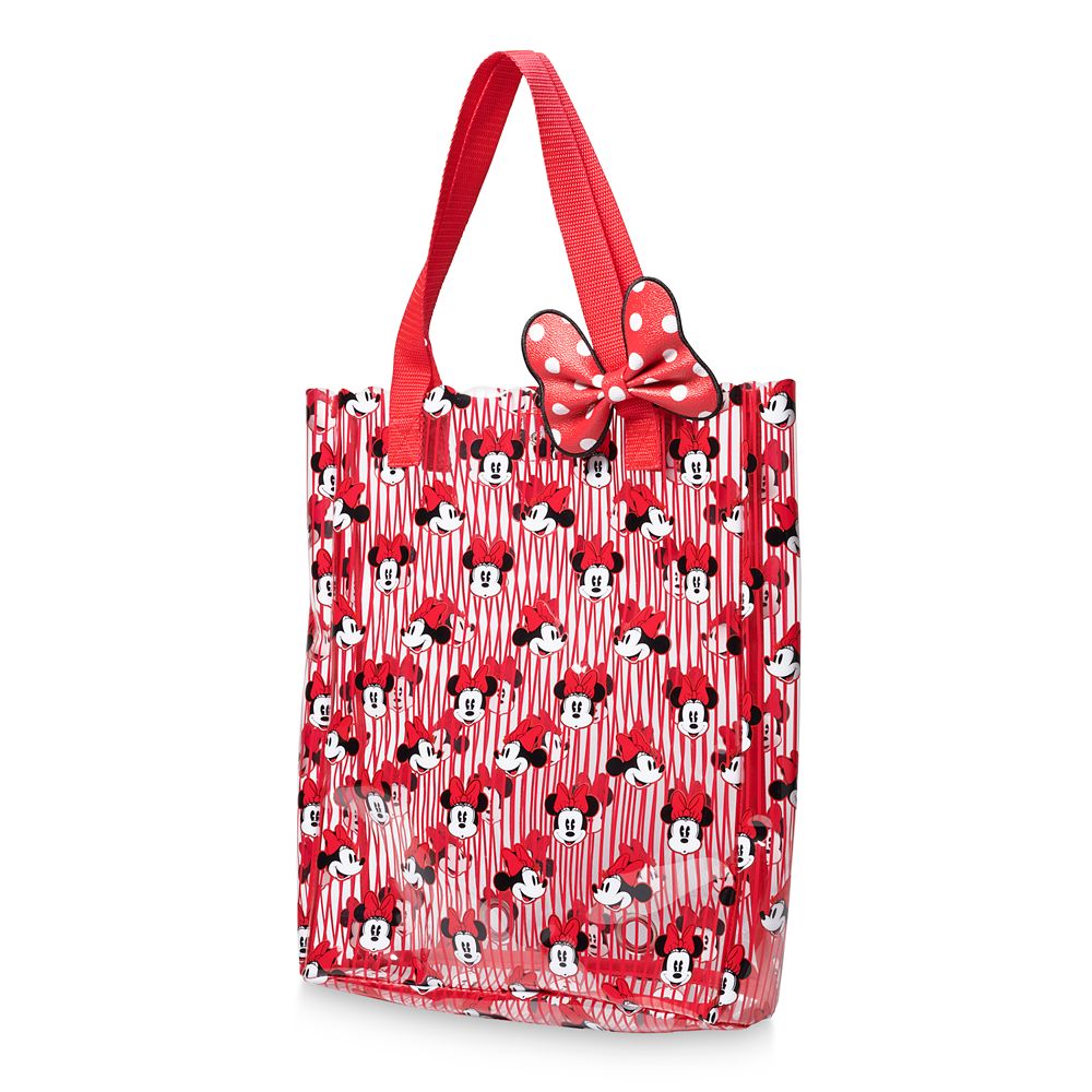 Minnie Mouse Striped Swim Bag