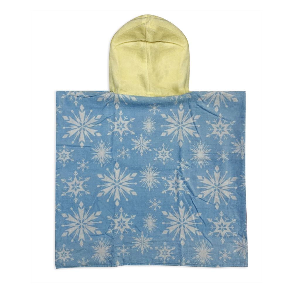 Anna and Elsa Reversible Hooded Towel – Frozen 2