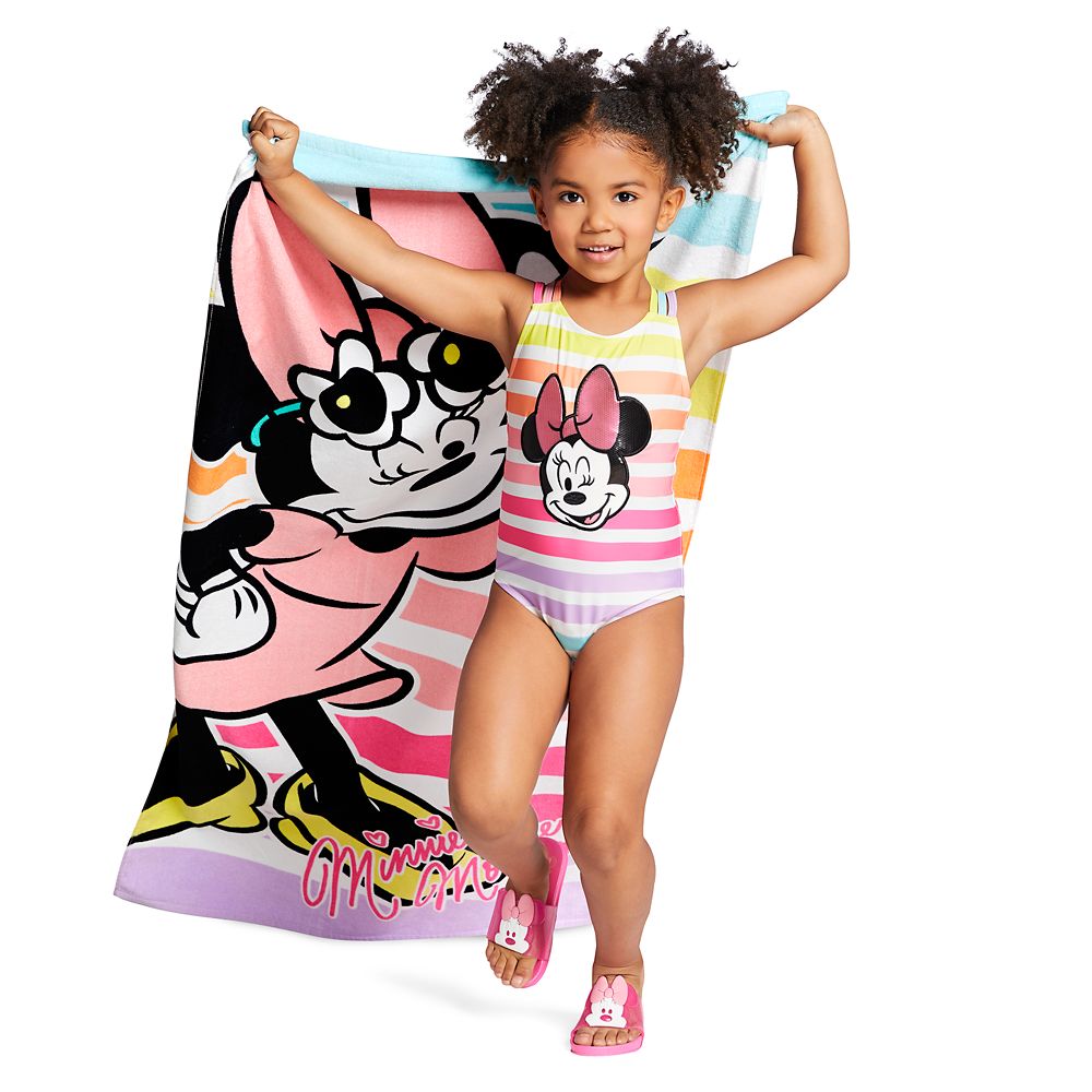 Minnie Mouse Beach Towel – Personalized