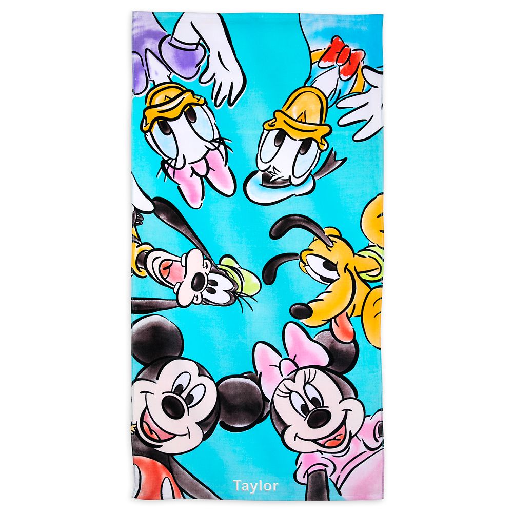 Mickey Mouse and Friends Beach Towel is here now