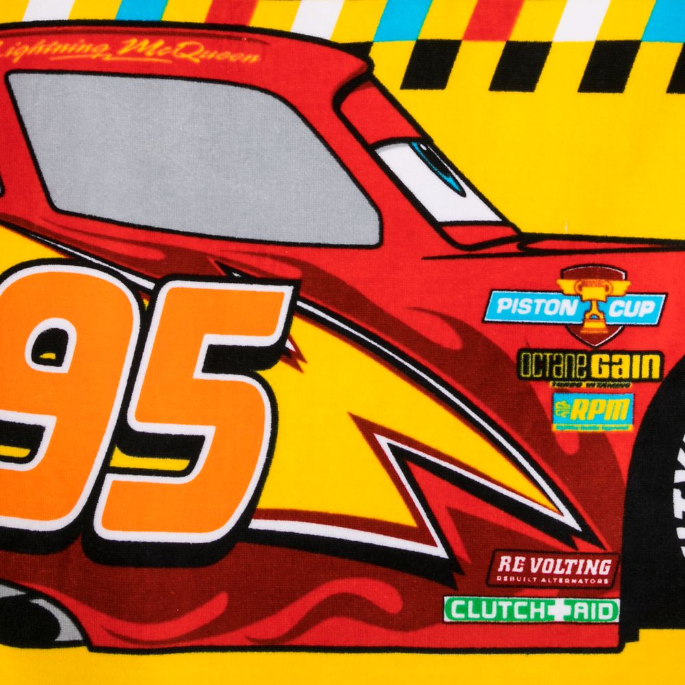 Lightning McQueen Beach Towel – Cars – Personalized