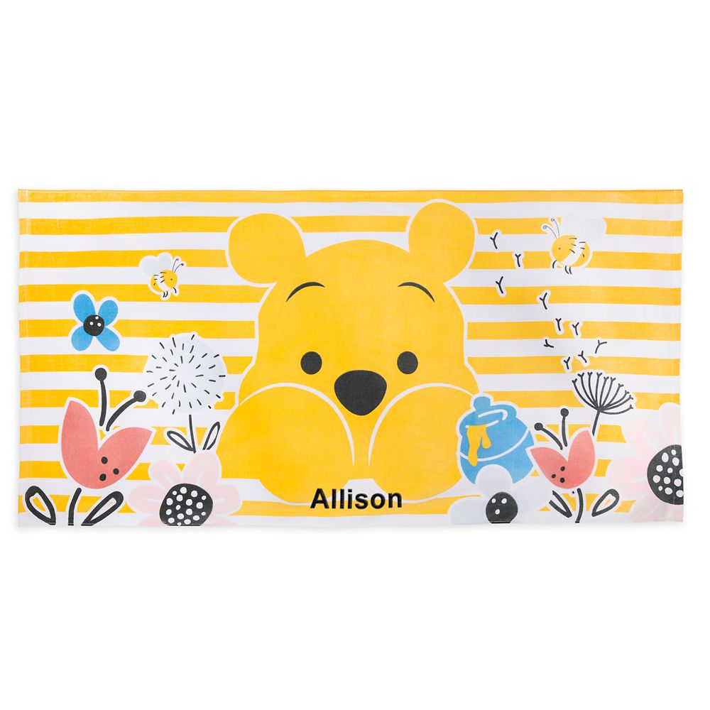 Winnie the Pooh Beach Towel – Personalized