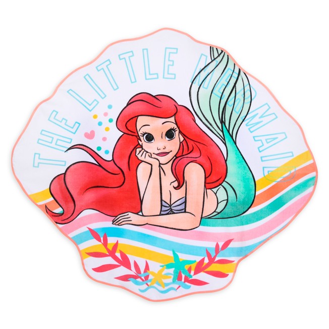 ARIEL BATH BEACH SWIM POOL TOWEL ~ Little Mermaid 