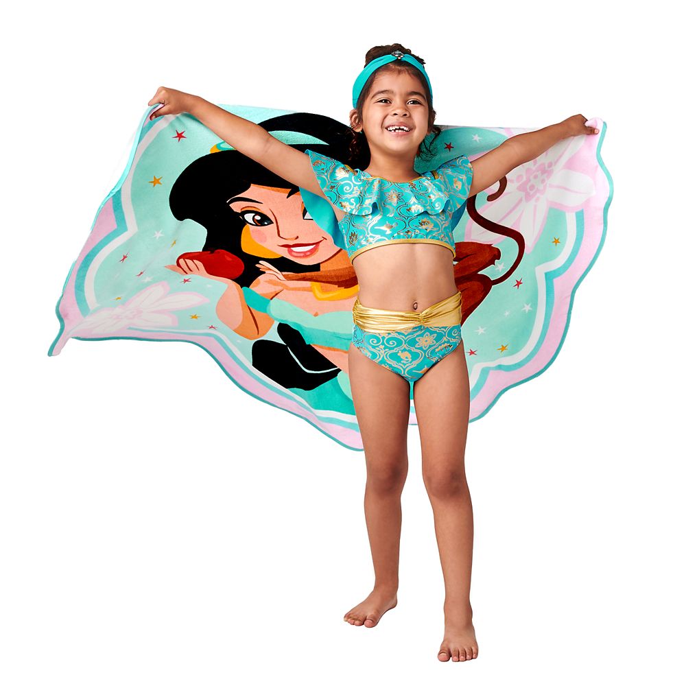 Jasmine and Abu Deluxe Beach Towel – Aladdin