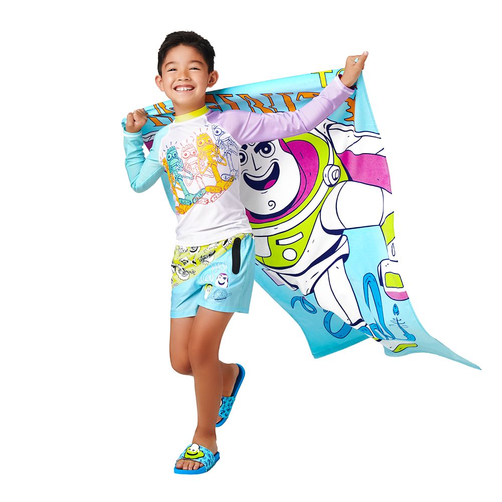 Buzz Lightyear Beach Towel for Kids – Toy Story – Personalized