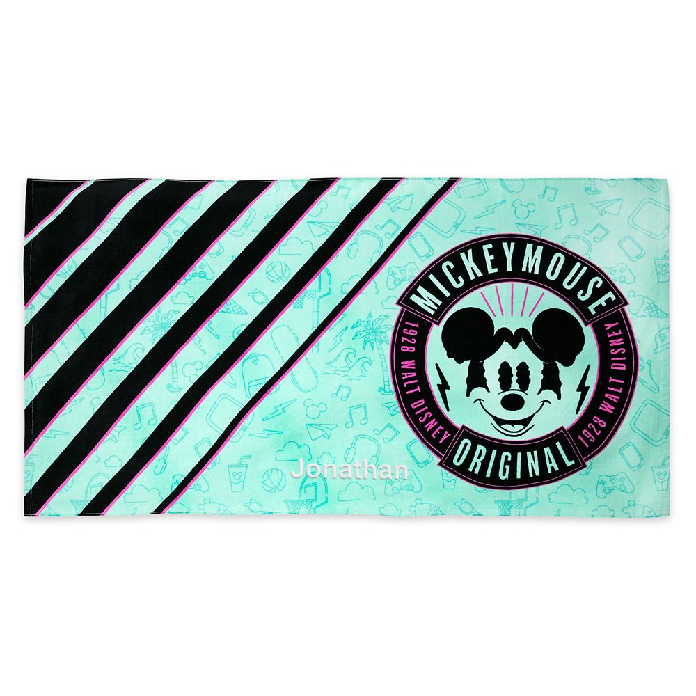 Mickey Mouse Beach Towel for Kids – Personalized was released today