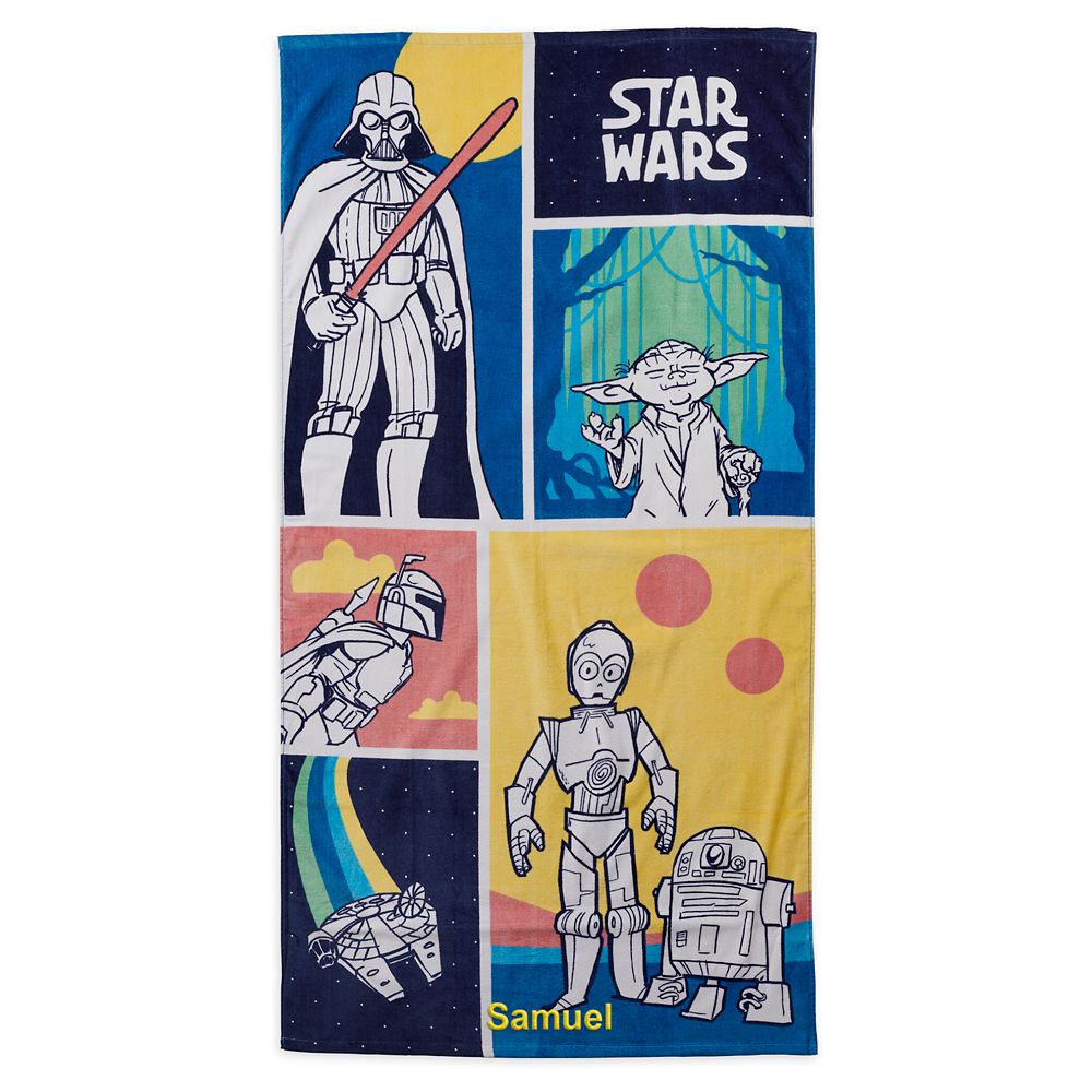 Star Wars Beach Towel – Personalized was released today