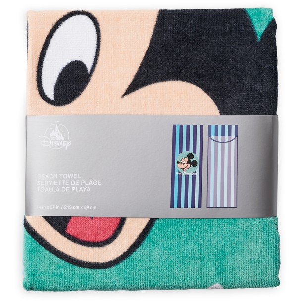 Mickey Mouse Beach Towel – Walt Disney World – Personalized